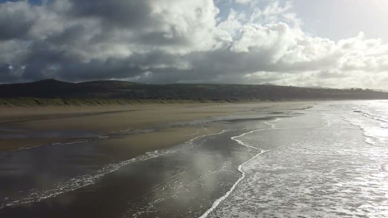 Harlech Beach 4k DJI Mini 2 no audio