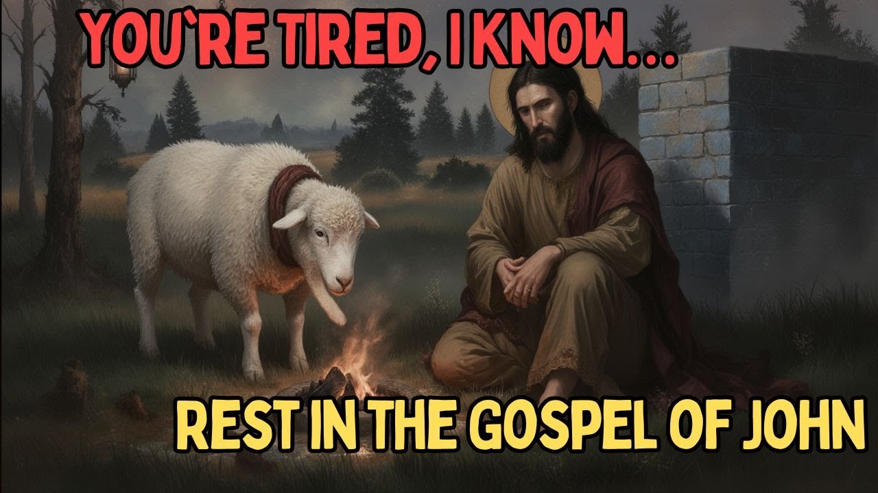 You're Exhausted... Let Jesus Speak Peace Over You Tonight - Full Gospel of John for Deep Rest