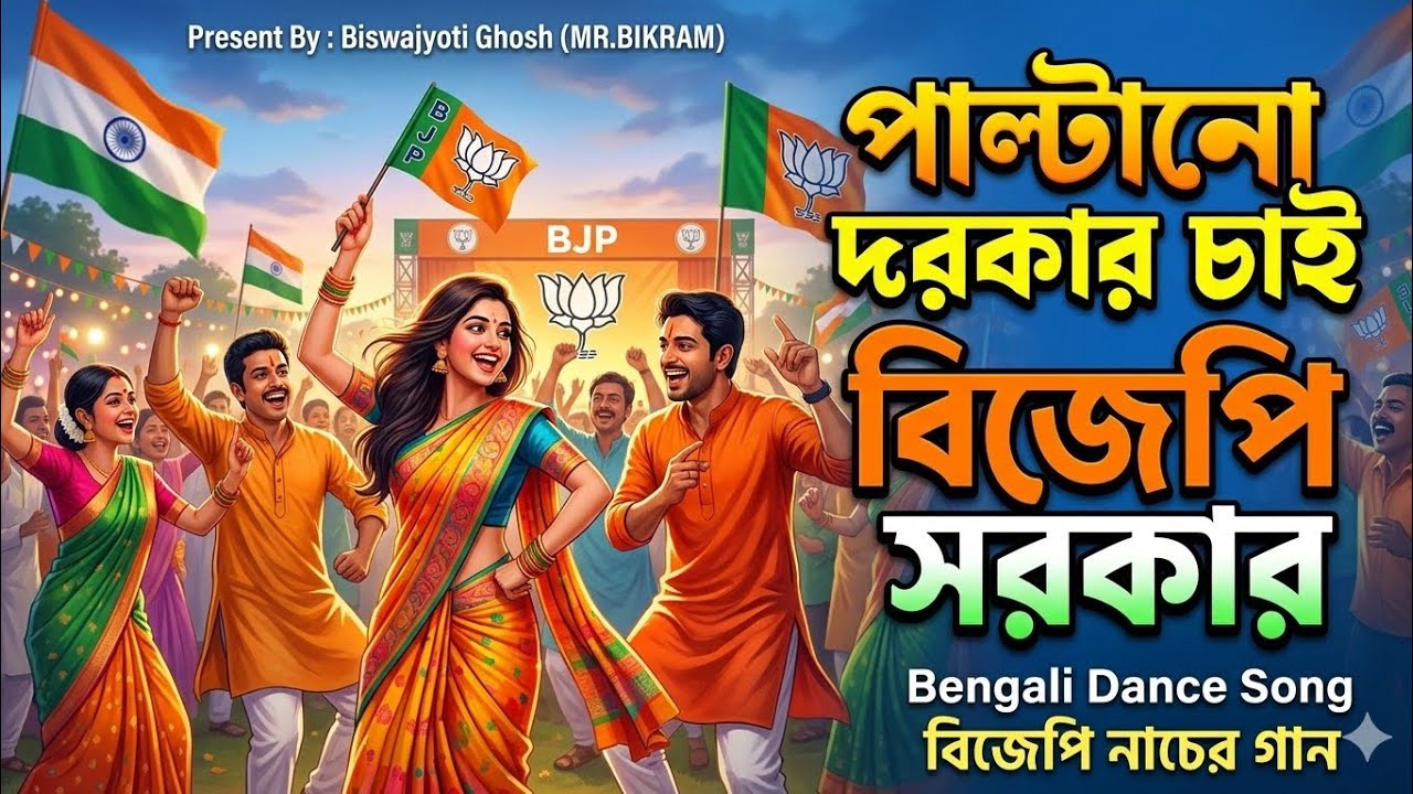 PALTANO DORKAR CHAI BJP SARKAR |পাল্টানো দরকার চাই বিজেপি সরকার|বিজেপিপার্টি নাচেরগান|BJP DANCE SONG