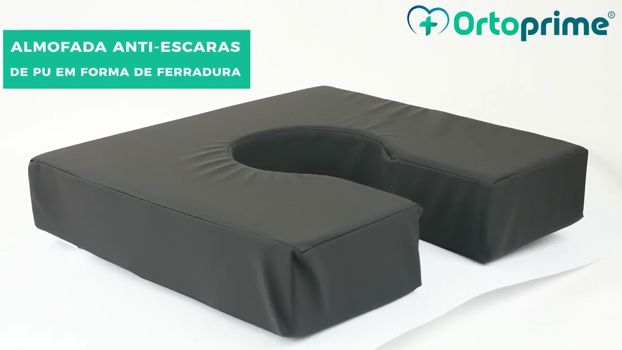OrtoPrime Almofada Anti-escaras de Espuma Anatómica Confortável em Ferradura