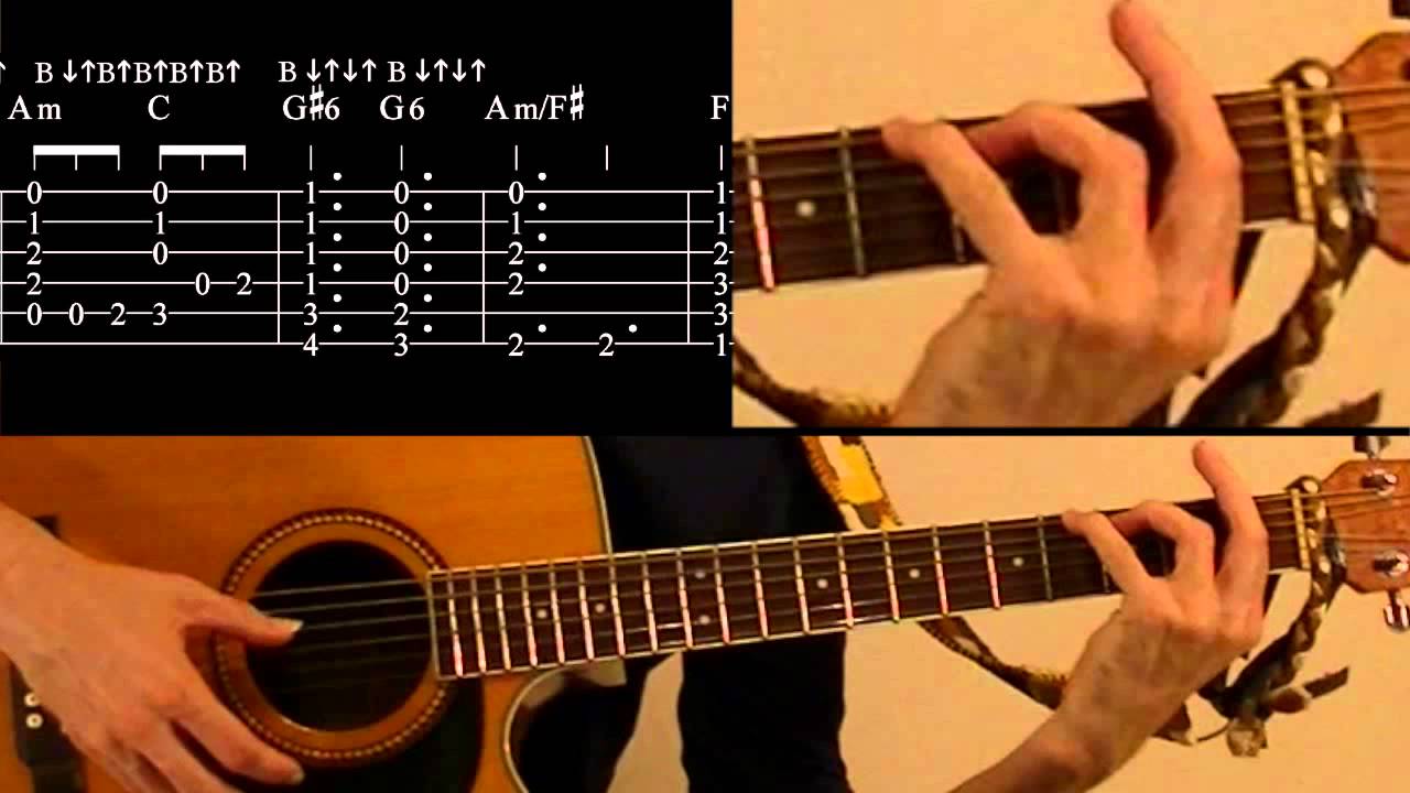 Between the bars - Elliott Smith guitar lesson