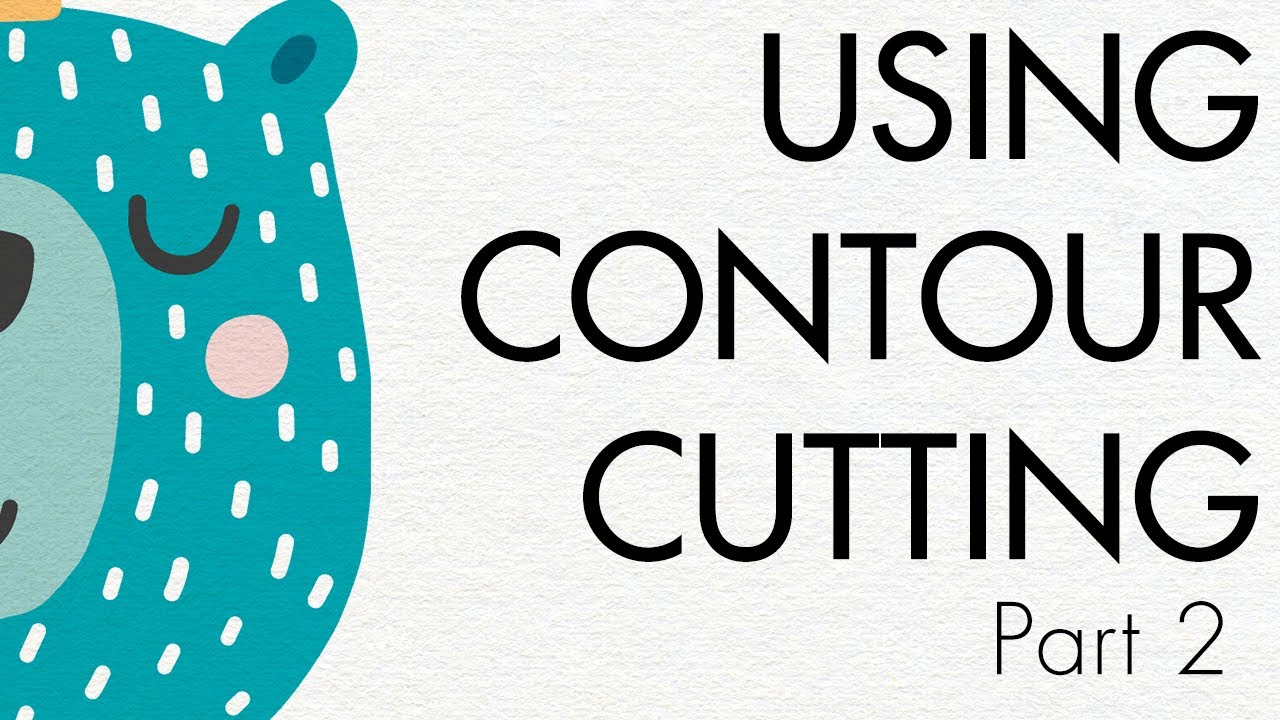Using Contour Cutting with Opaque Heat Transfer Paper Part 2 : Great Cut 3