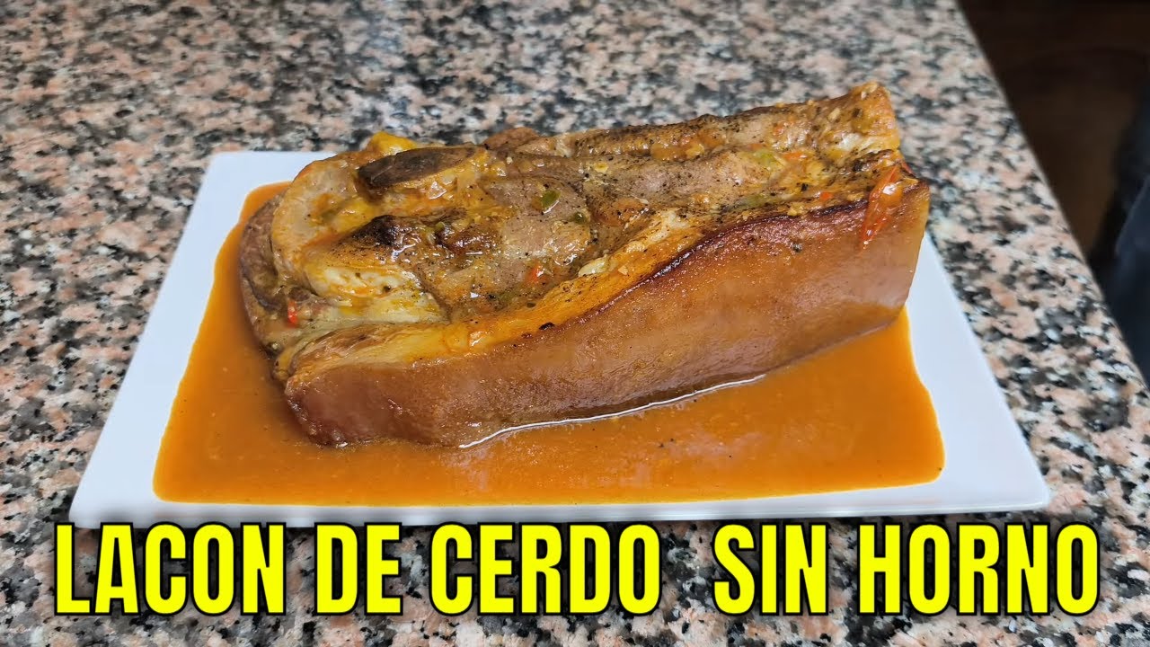 LACON ASADO A LA GALLEGA EN OLLA 🍲🫕🍲hecho en TARTERA!!