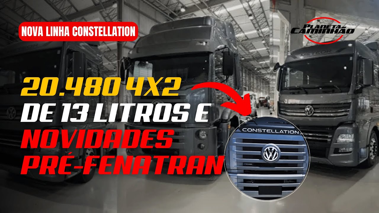 EM PRIMEIRA MÃO: VEJA OS LANÇAMENTOS DA LINHA VOLKSWAGEN CAMINHÕES 2025!
