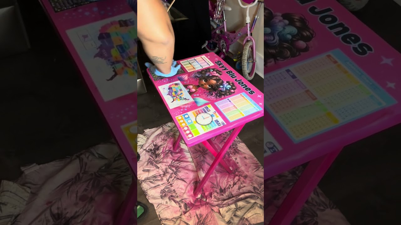 Custom Table Tray
