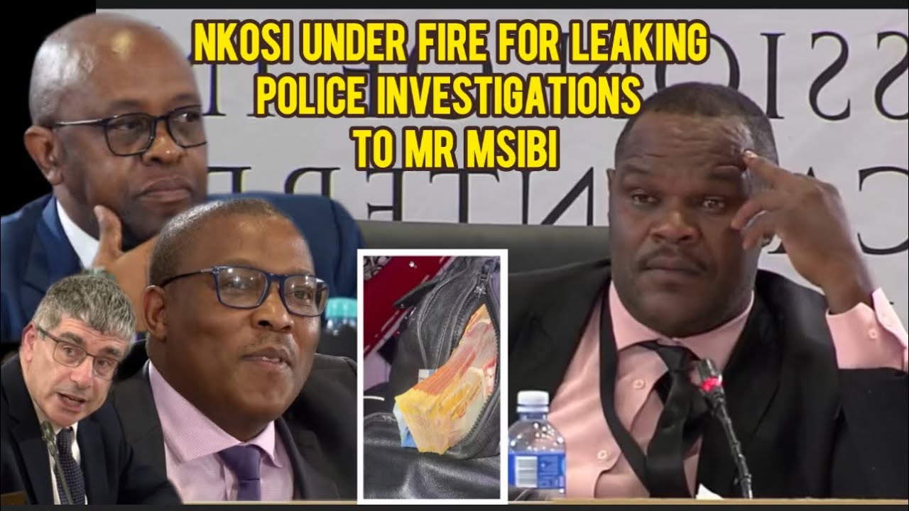 Watch Sgt Nkosi Under Fire: For Leaking Police Investigations to Mr. Msibi!