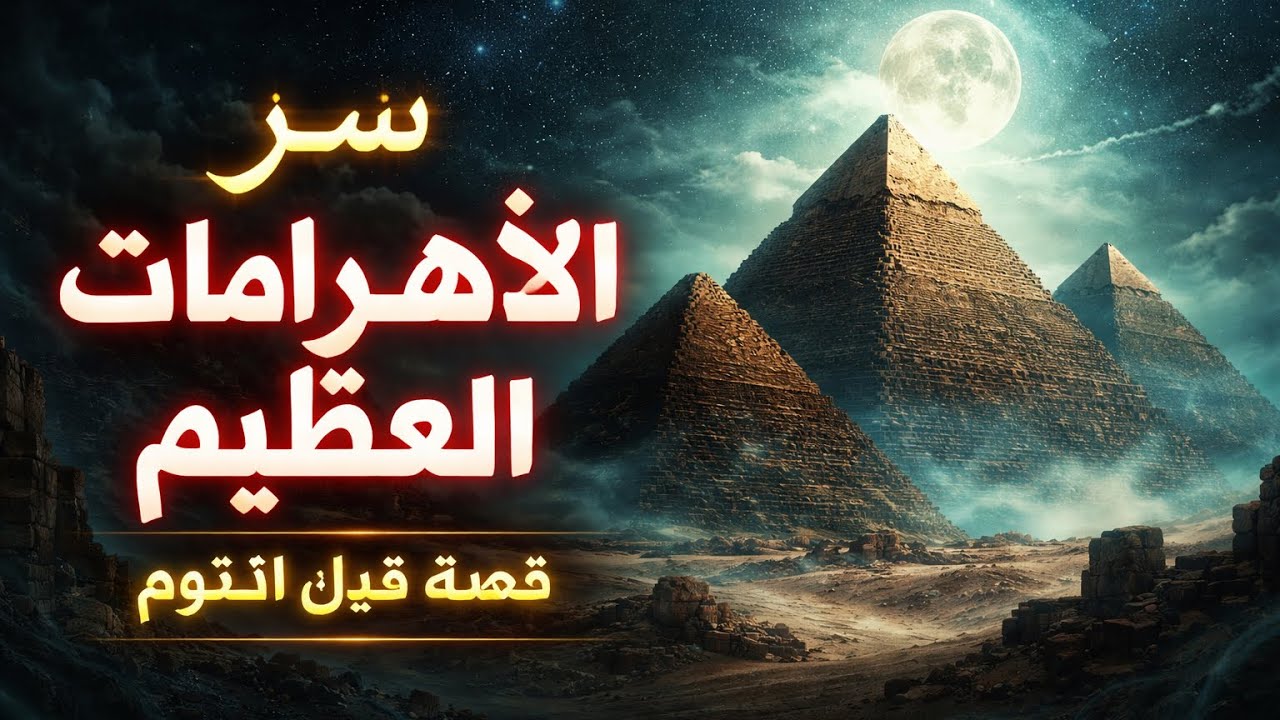 رحلة إلى أعماق الأهرامات والغموض المخفي 🌙🏺