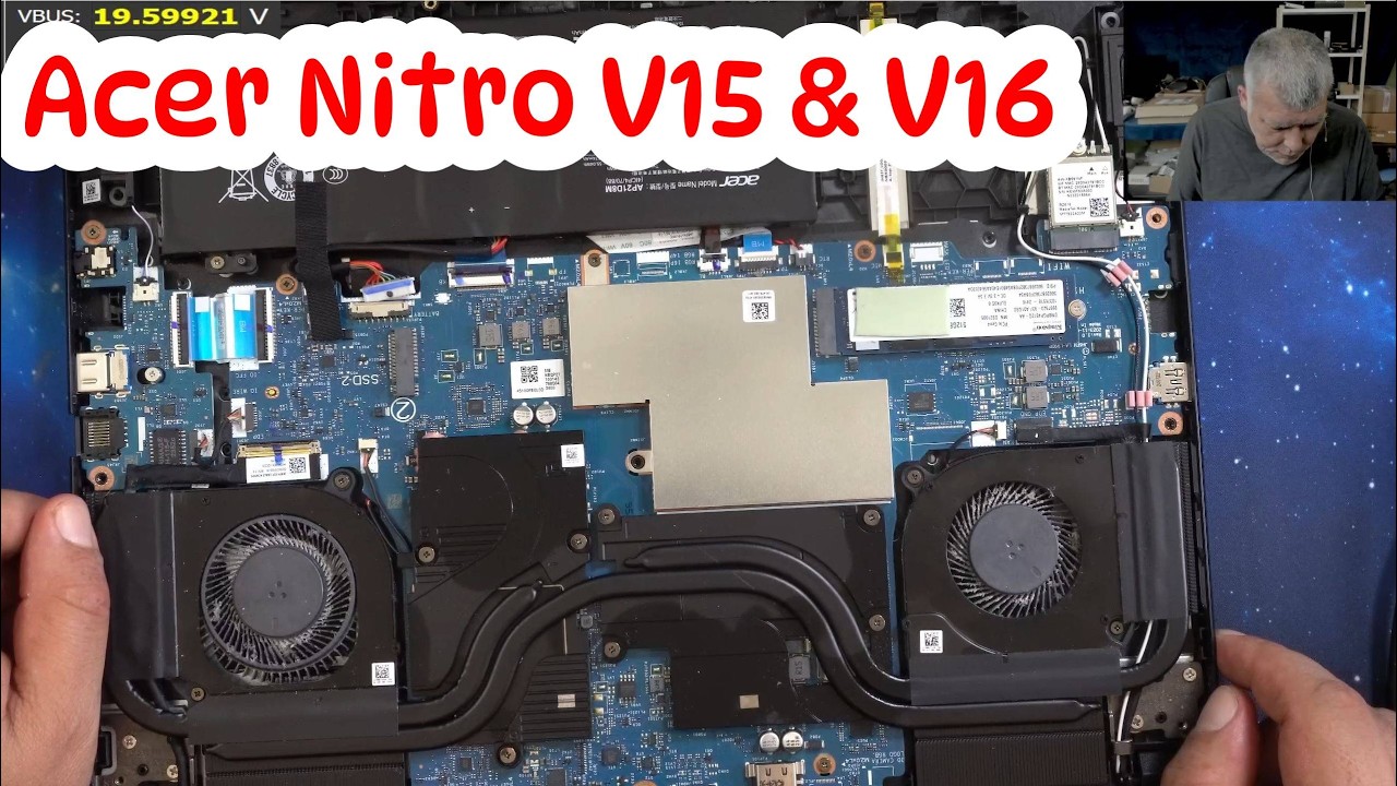 Naprawa płyty gł&oacute;wnej Acer Nitro V15 i V16 &ndash; brak zasilania &ndash; co sprawdzić (wskazałem im usterkę)
