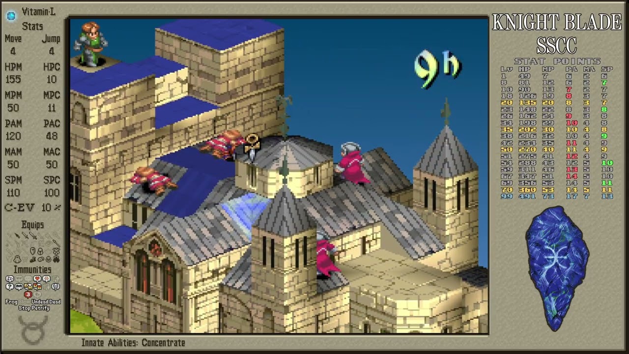 [FFT] Knight Blade SSCC Pt.42 - St. Murond Temple