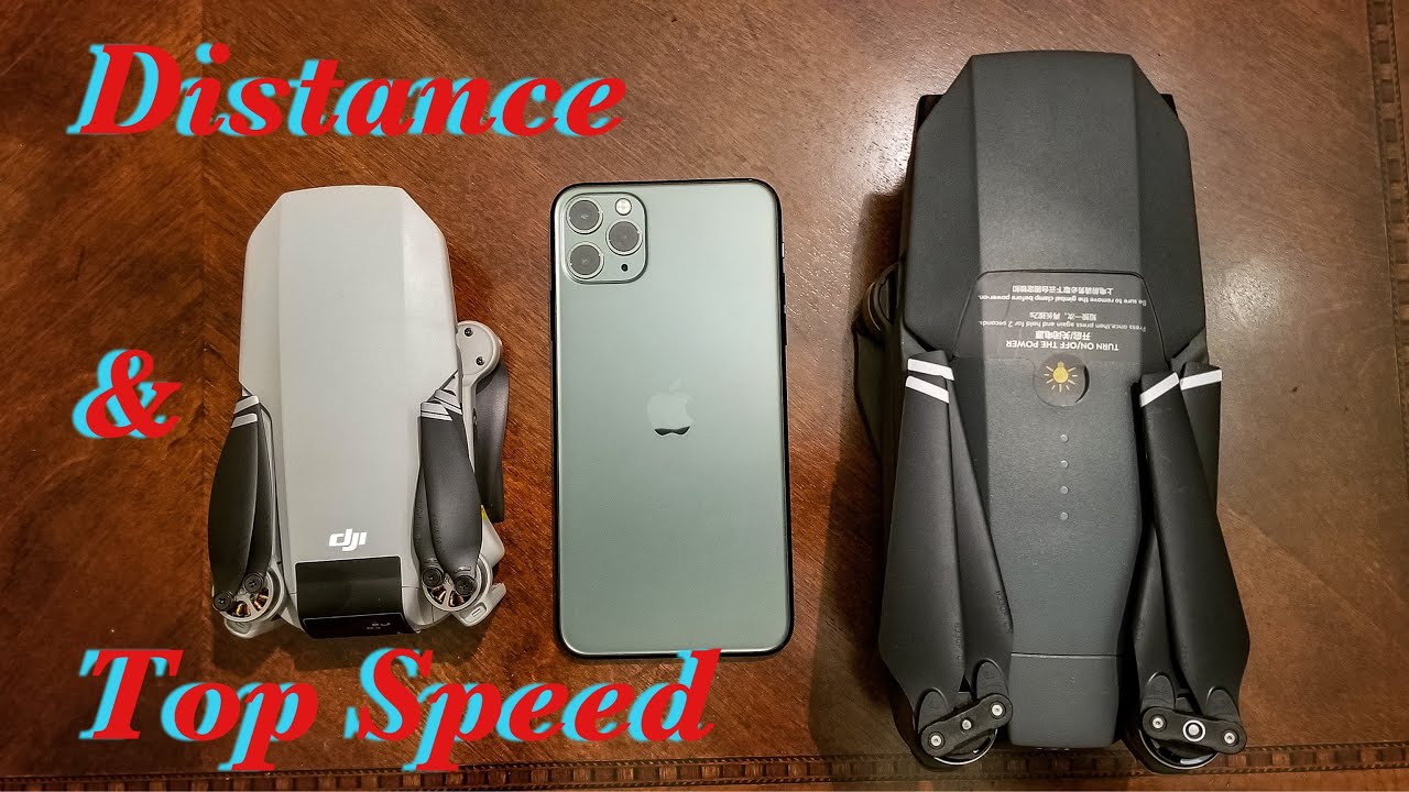 Mavic Mini Vs Mavic Pro Distance and Top Speed Test