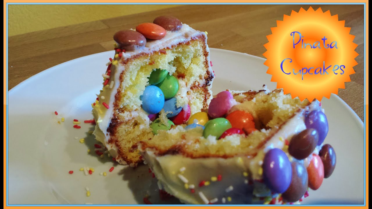 Pi&ntilde;ata Cupcakes - Tara's Tutorials