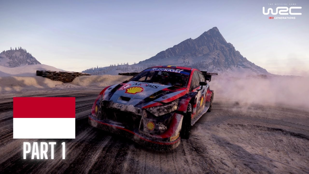 WRC Generations Career Mode - WRC - Rallye Monte Carlo Part 1