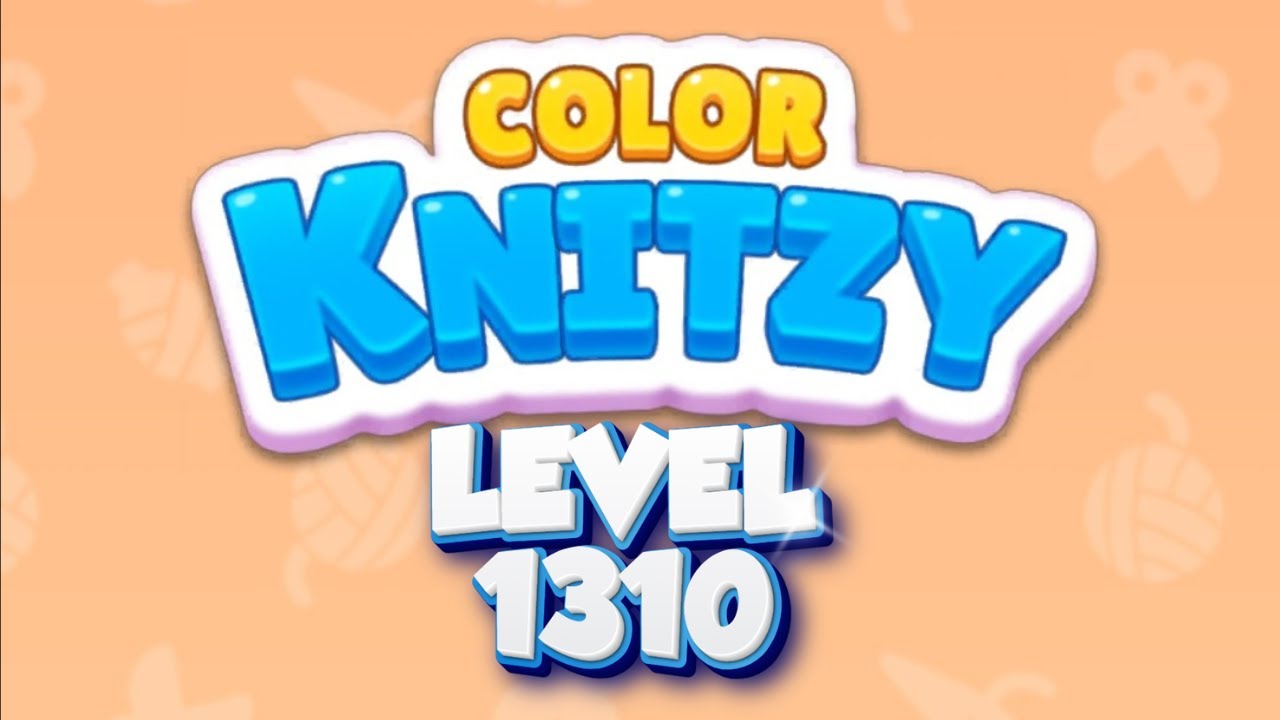 Color Knitzy level 1310 👉 Full Walkthrough & Puzzle Solution