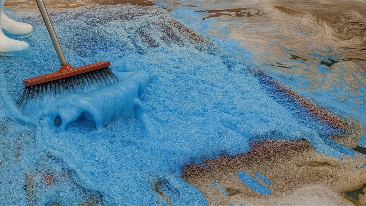 Terrible grimy carpet cleaning satisfying deep clean ASMR! Satisfying ASMR Carpet Cleaning