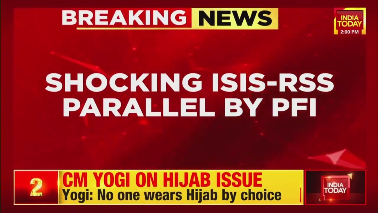 Radical Outfit PFI Equates ISIS With RSS, Both Outfits Are The Same Thing, Says PFI Leader
