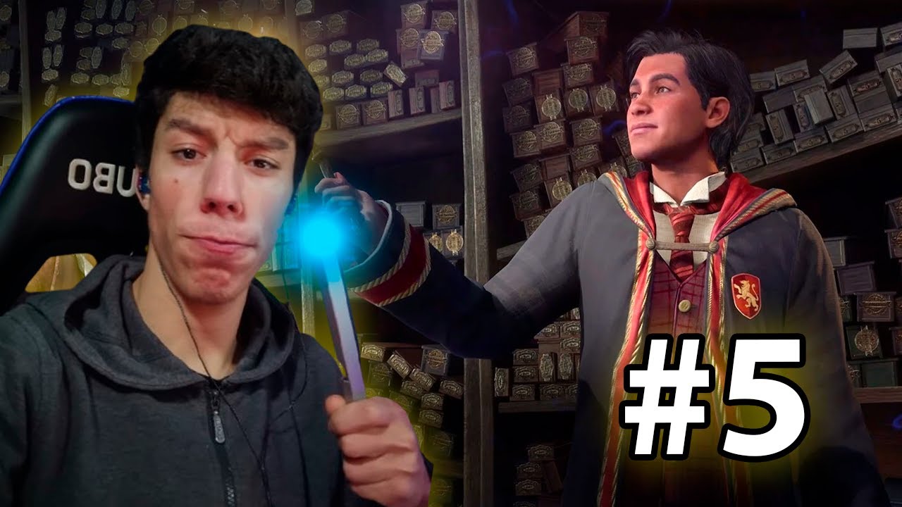 ImDiogoz faz as suas primeiras poções  - hogwarts legacy #5