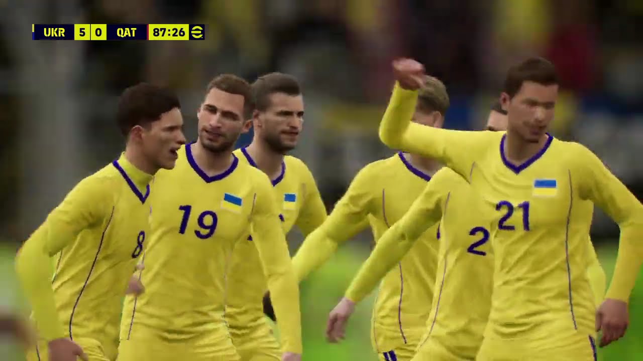 eFootball™2026/IFC/Germany 2026/Group B: Ukraine 🇺🇦 5-0 Qatar 🇶🇦