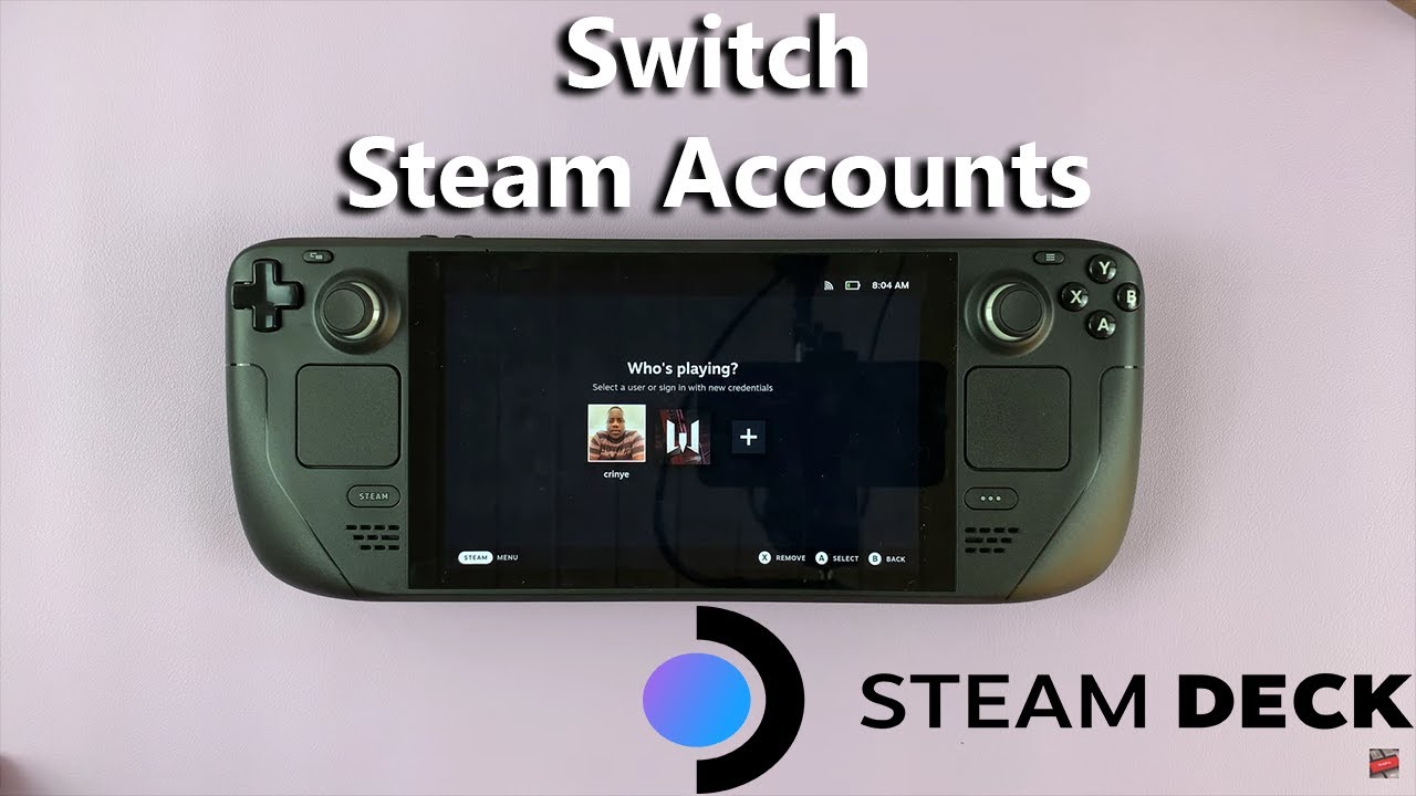 How To Switch Steam Accounts on Steam Deck