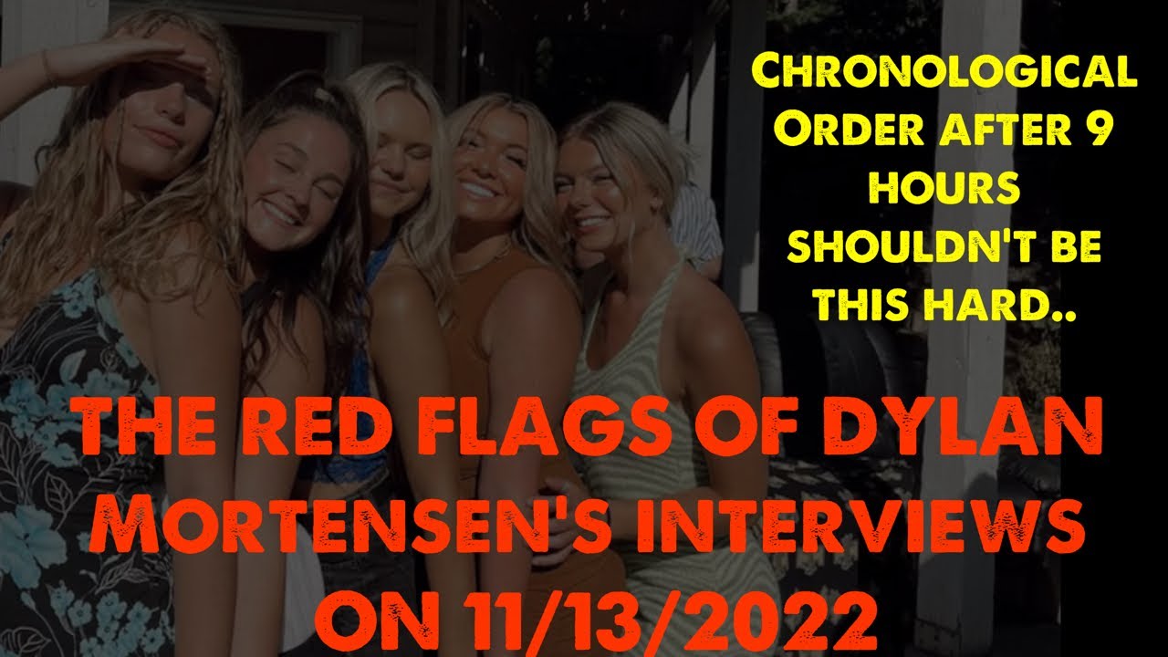Idaho4 | Dylan Mortensen Interview at MPD | Part 1 at MPD 11/13/2022