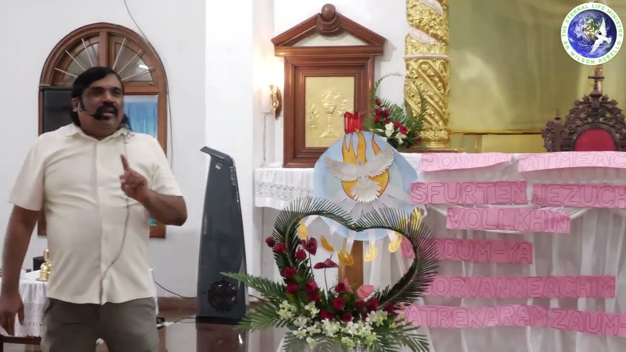 Br. Wilson Rebello's Talk | Konkani Retreat | St. Anne's Church Ponda | 8 June 2025