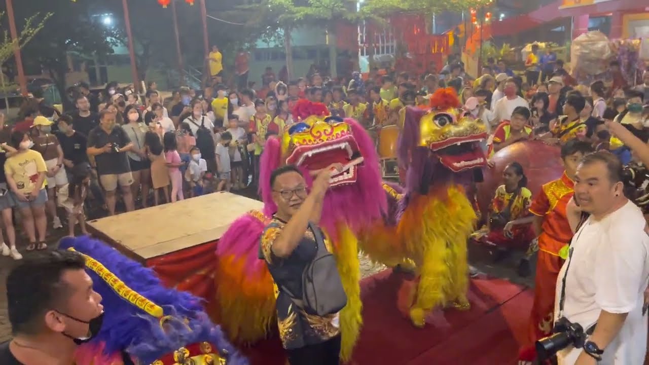 Beijing Lion Dance @ Fook Tet Kung Temple 2023