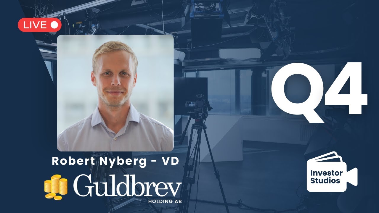 Guldbrev Q4 - VD Robert Nyberg presenterar bolagets bokslut med Q&A