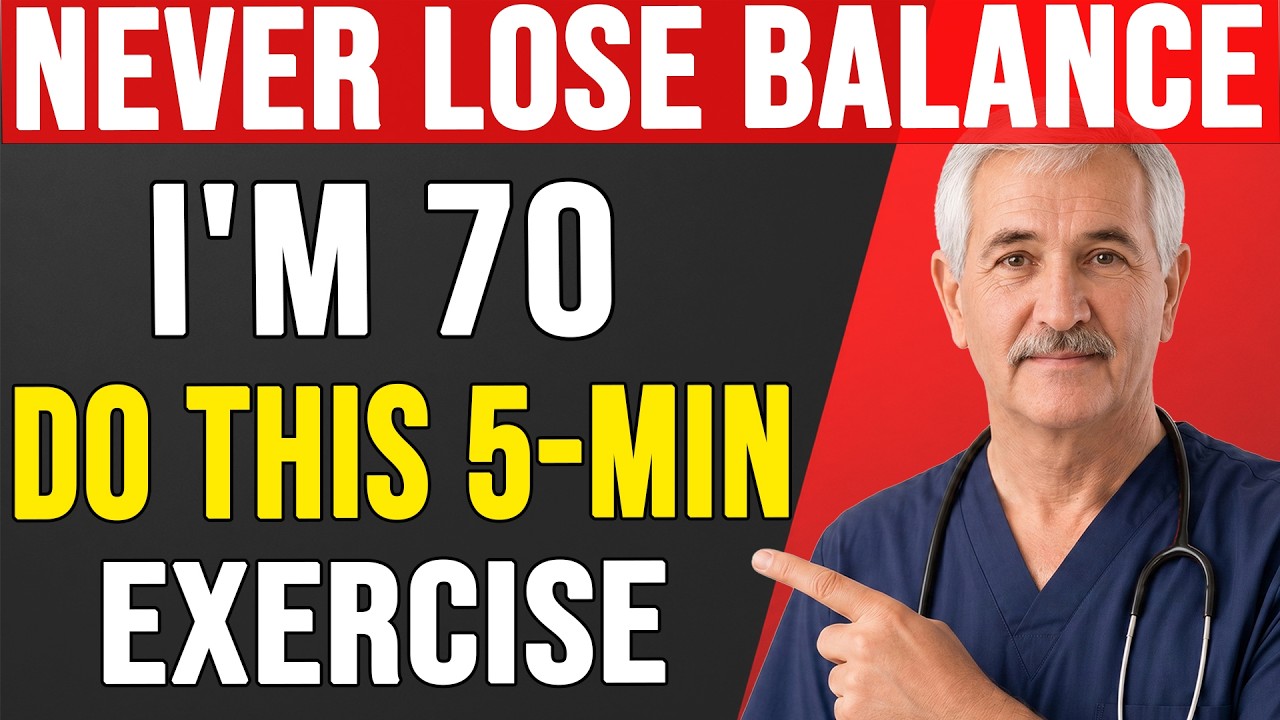 A SIMPLE Exercise Every 70+ Should Do Daily (Stop Falls for Good) | Senior Health Podcast