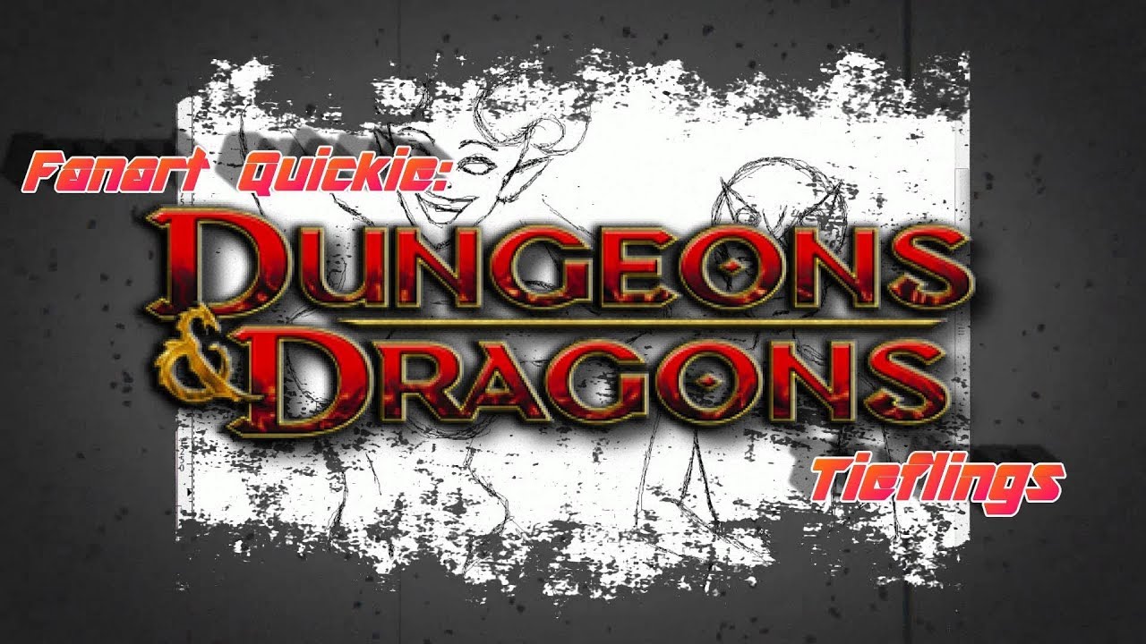 Fanart Quickie: Dungeons and Dragons Tiefling