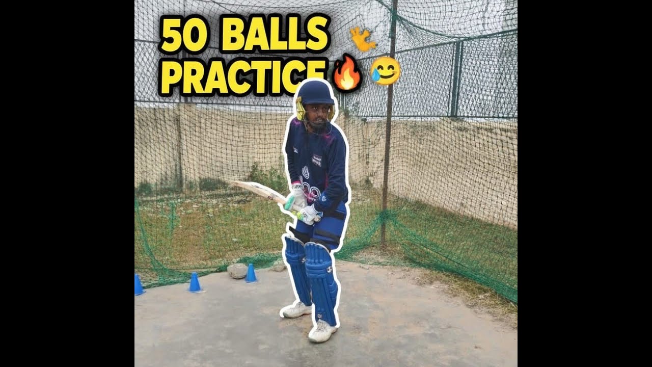 Meri 50 Balls ki Batting Drill