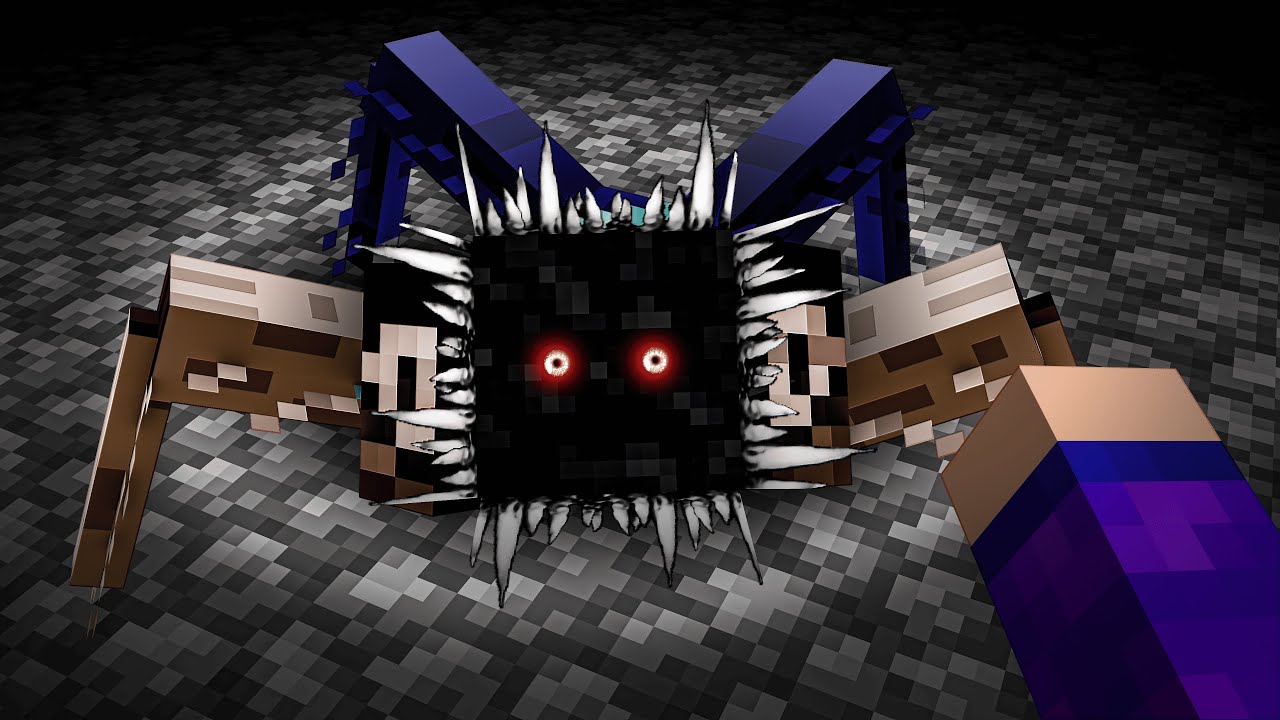 essa ANOMALIA aparece no seu mundo do minecraft... oque você faz?