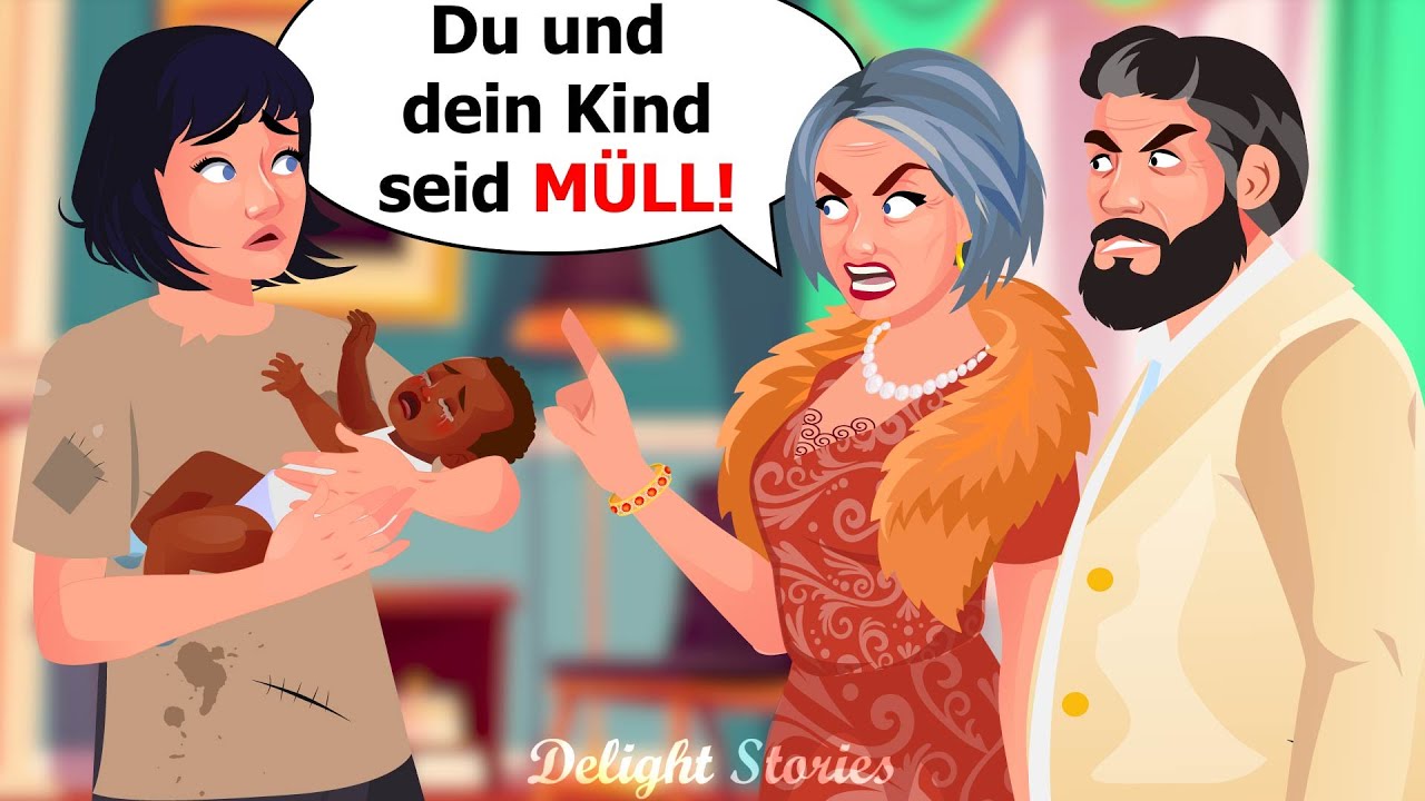 Der Arzt behauptet, ich hätte ein schwarzes Kind geboren, aber das ist eine Lüge