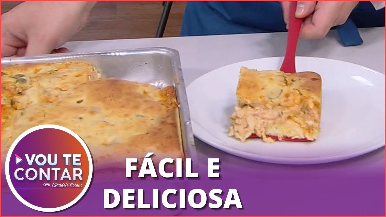 Aprenda como fazer uma torta de frango saborosa: veja receita!
