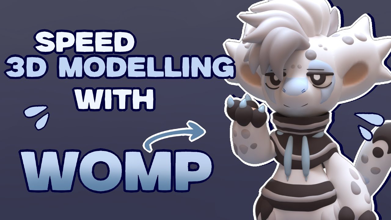 Enze 3D model speedbuild with WOMP