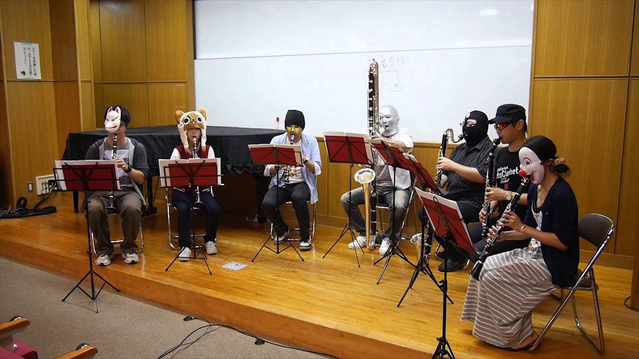 超魔界村よりステージ1の曲をクラリネットアンサンブルで演奏してみた