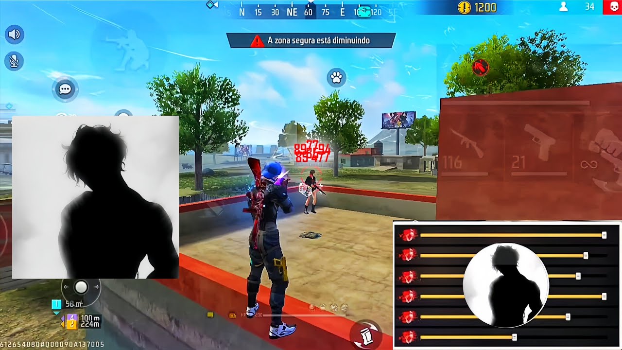 Testei a Sensibilidade Xitada Do MAGRO OP e Quase Fui Banido No Freefire! MIRA PUXANDO(Nunca Use)😧🔥