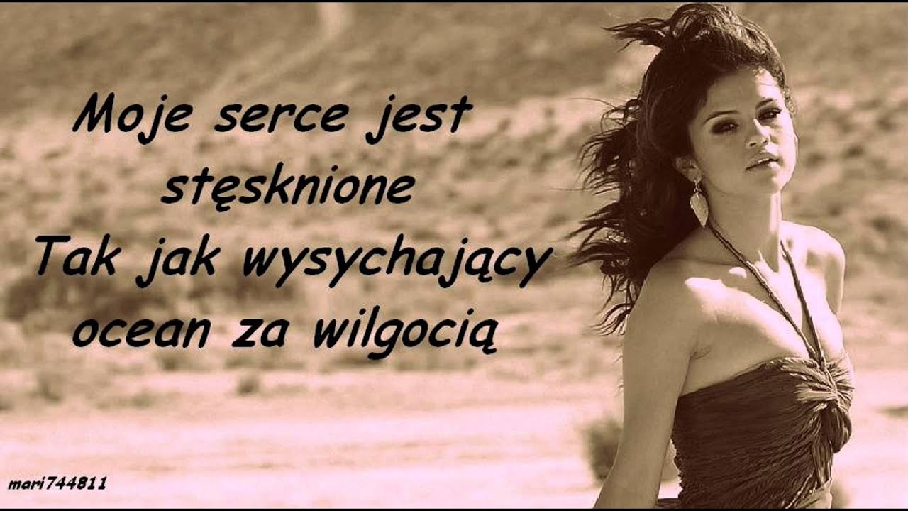 Selena Gomez & The Scene - A Year Without Rain (tłumaczenie pl)