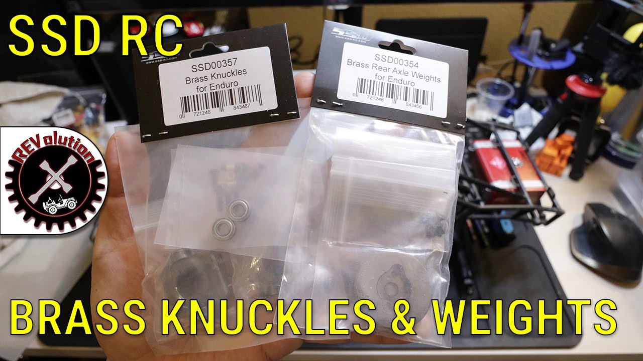 Element Enduro Sendero RTR Upgrade Series - Installing SSD Brass Weights