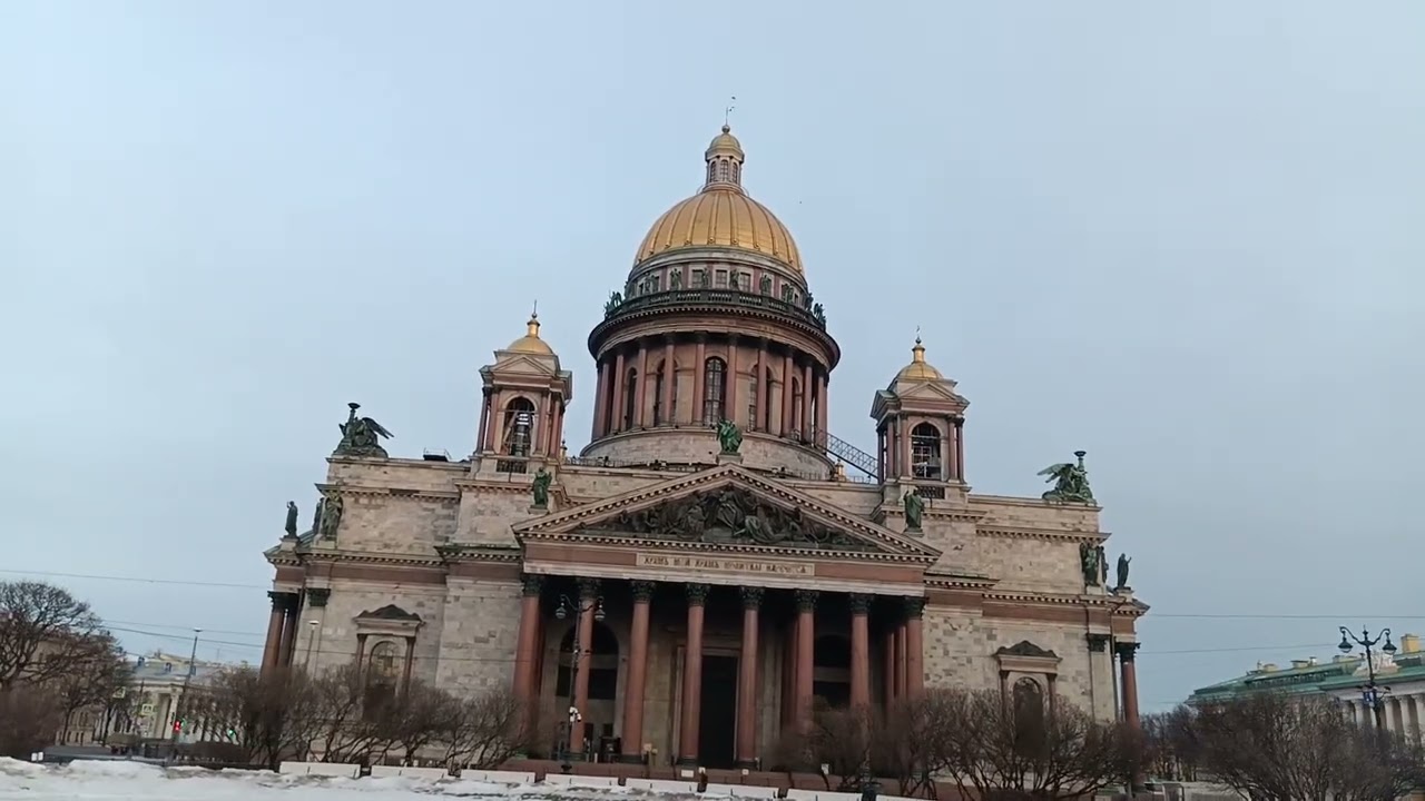 Мойка, Синий мост, Исаакиевский собор
