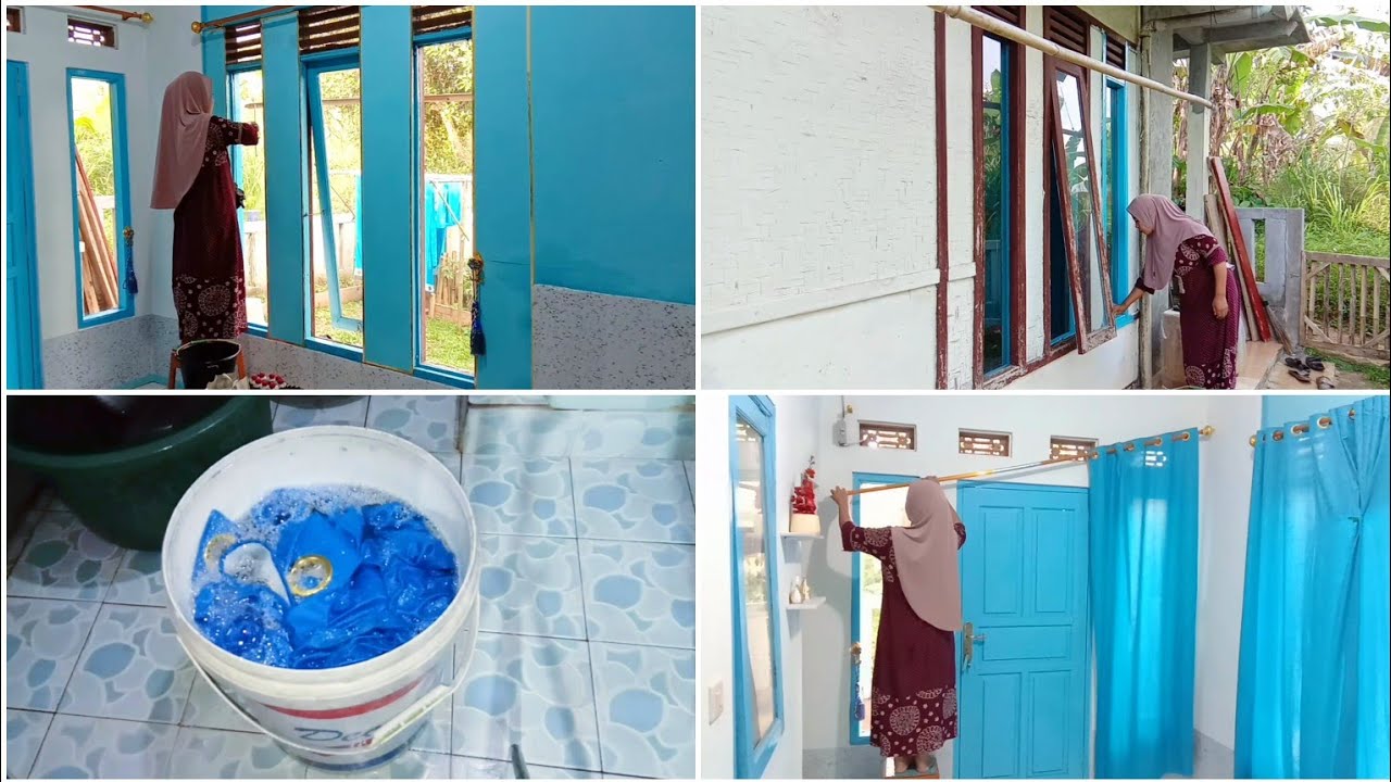 BERSIH BERSIH RUMAH SEDERHANA MENJELANG LEBARAN | VLOG RAMADHAN