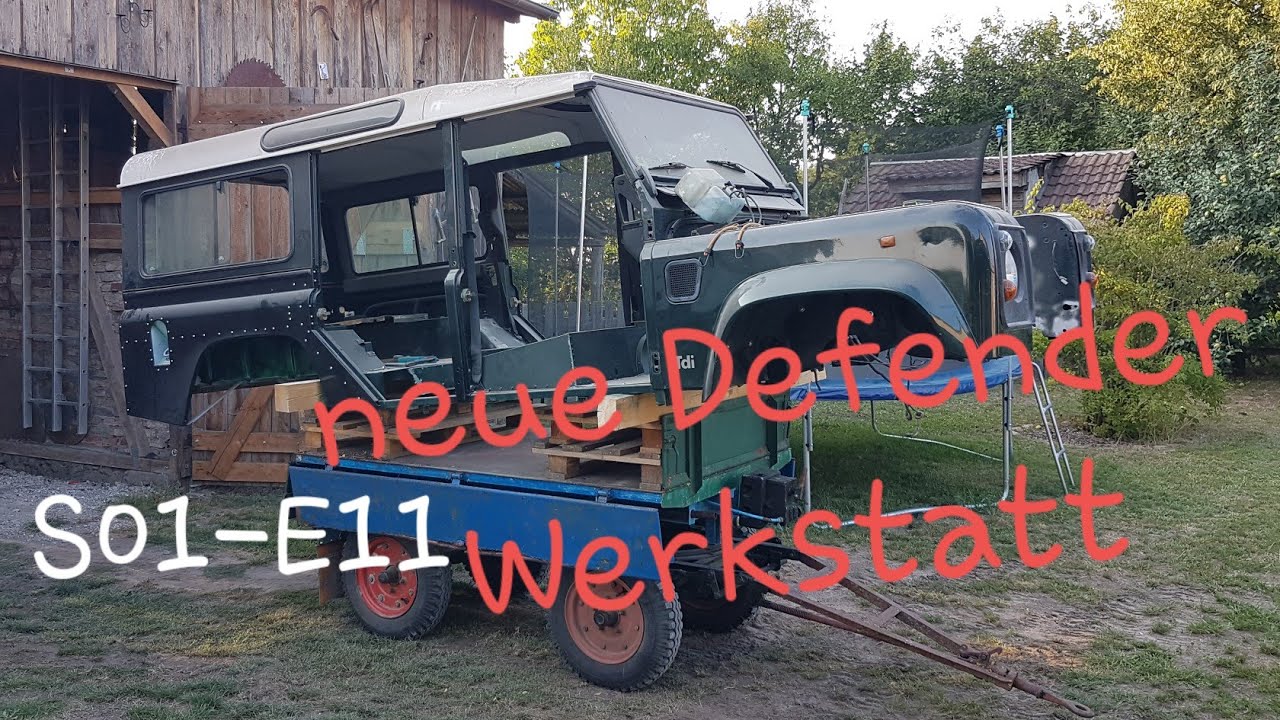 Chassis- and Bodyworks on Land Rover Defender Station Wagon 300TDi - S01E11