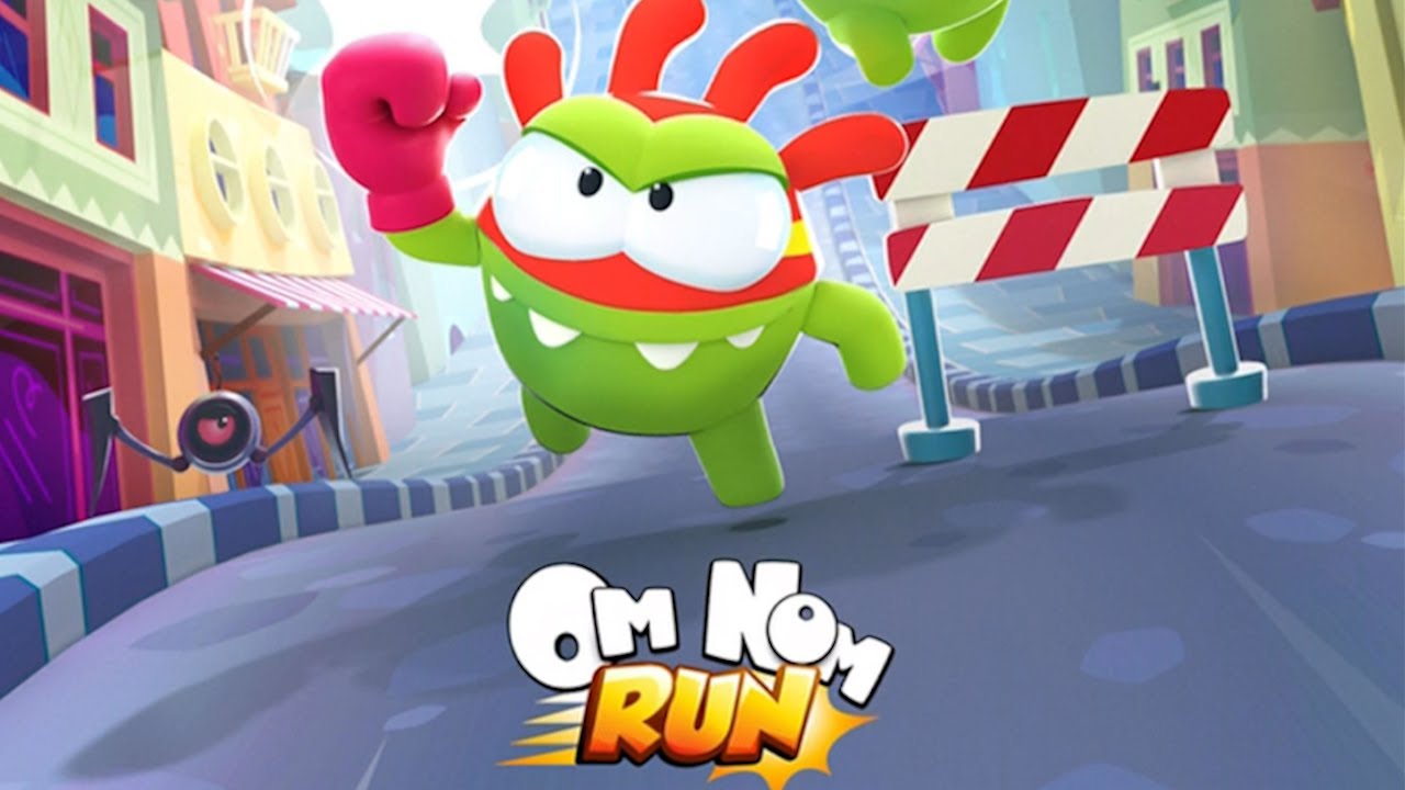 Om Nom: Run - Run for Glory through the Dangerous Streets of Nomville (iOS Gameplay)