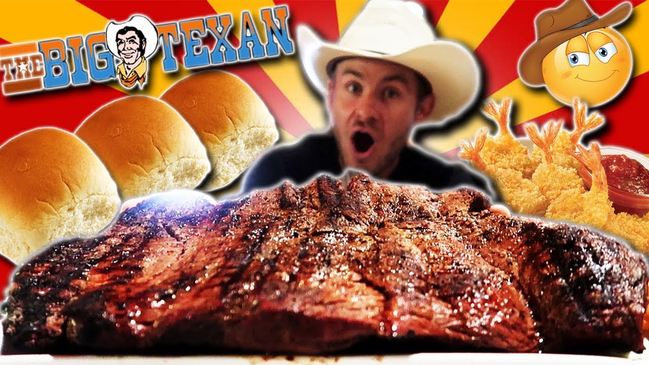 THE BIG TEXAN 72oz STEAK CHALLENGE! (7,000+ CALORIES)