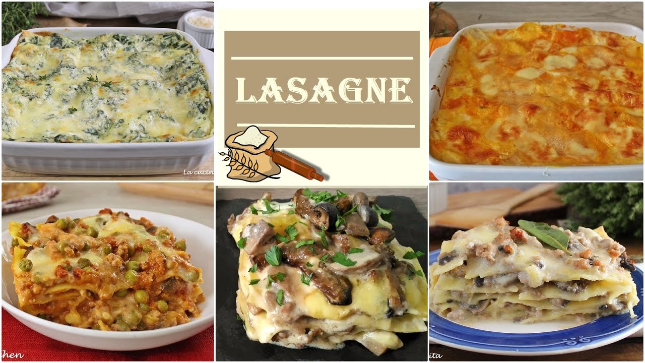 5 LASAGNE facili e originali per occasioni importanti- La cucina di Rita