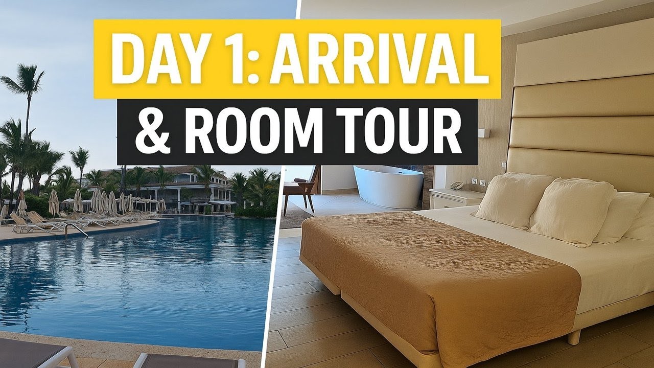 Welcome to Punta Cana! Bahia Principe Ambar Room Tour & First Impressions