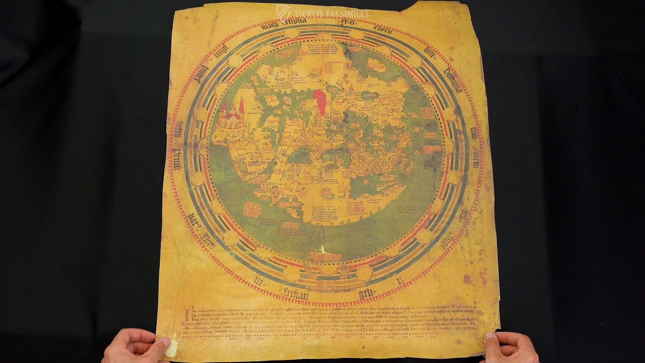 THE MAPPA MUNDI OF ANDREAS WALSPERGER - Browsing Facsimile Editions (4K / UHD)