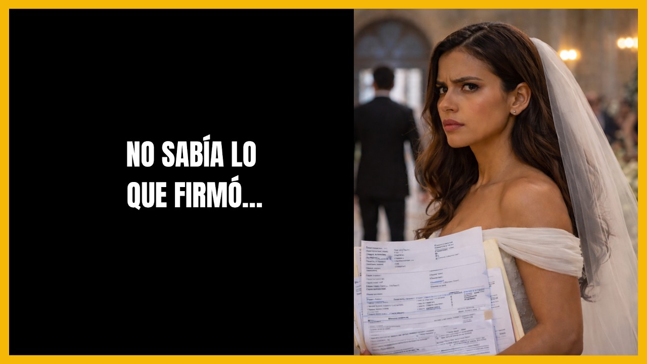 En mi boda él dijo “me equivoqué” — mostré el contrato y nadie habló...