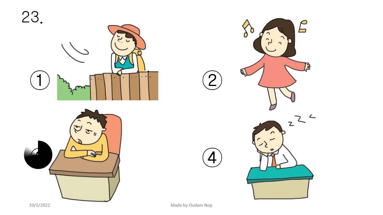 6 EPS TOPIK Listening Questions 듣기 20문항 made by Oudam Nop Channel