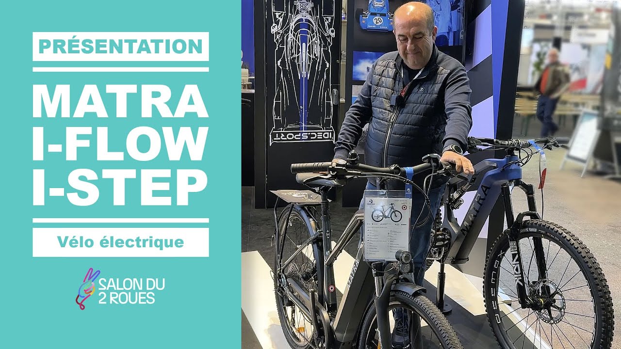 Vélo électrique⚡MATRA I-Flow au SALON du 2 ROUES de Lyon 2024