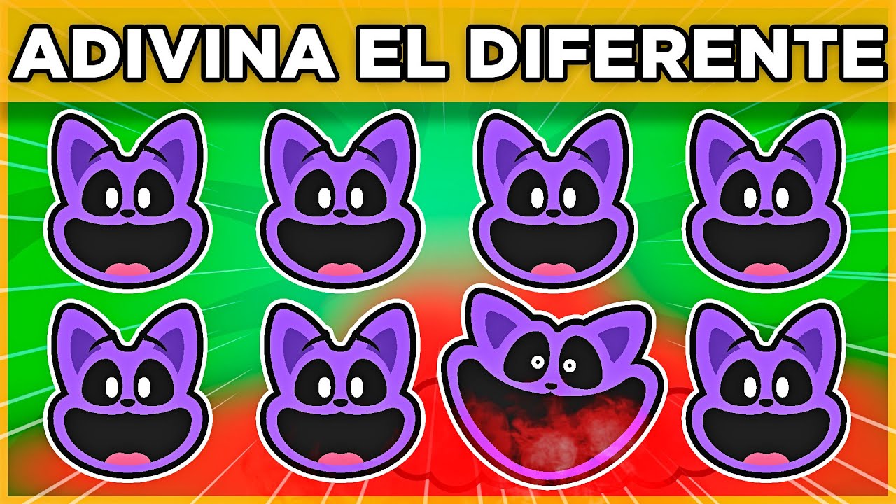 🌙🐈‍⬛POPPY PLAYTIME | 30 MEGA DESAFÍOS | ¡Solo 3% logra todo!  | 🐵#monoquiz
