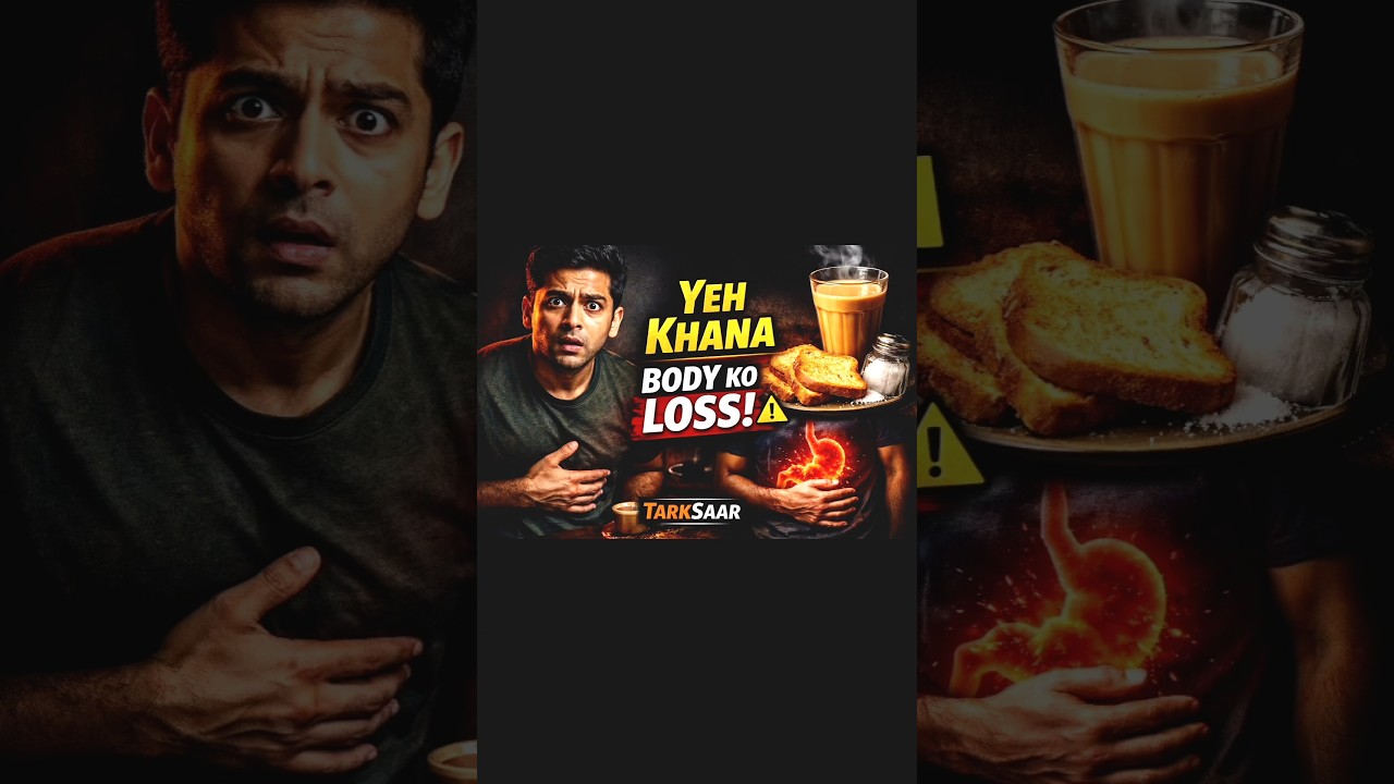 Roz Chai Ke Saath Ye Khana… Body Ka Silent Loss ⚠️